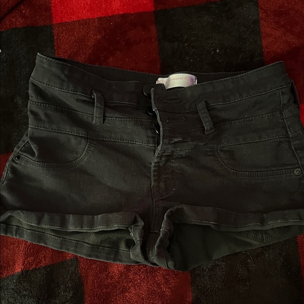 Black Women's Denim Shorts